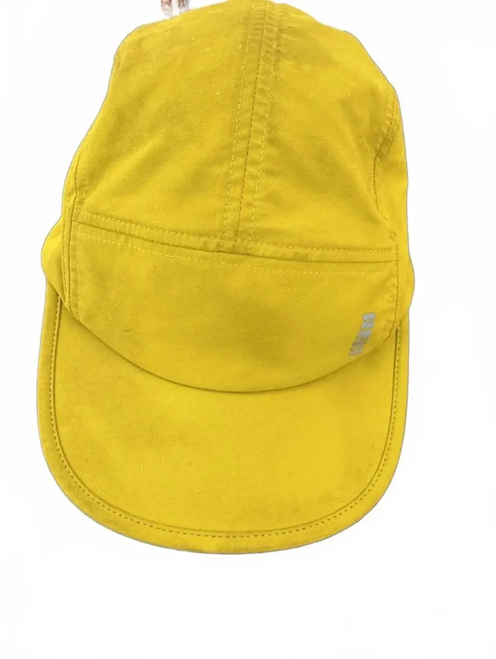 REI Yellow Trail Running Cap Cord Adjust - Picture 1 of 4